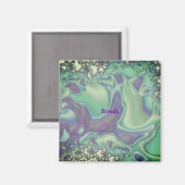 BRENDA ～ソフトパステルパターンパーソナライズされた～ マグネット (正面/裏面)