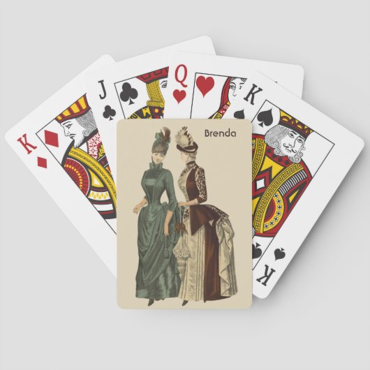 BRENDA ～ヴィンテージファッション～コスチューム～ トランプ (裏面)