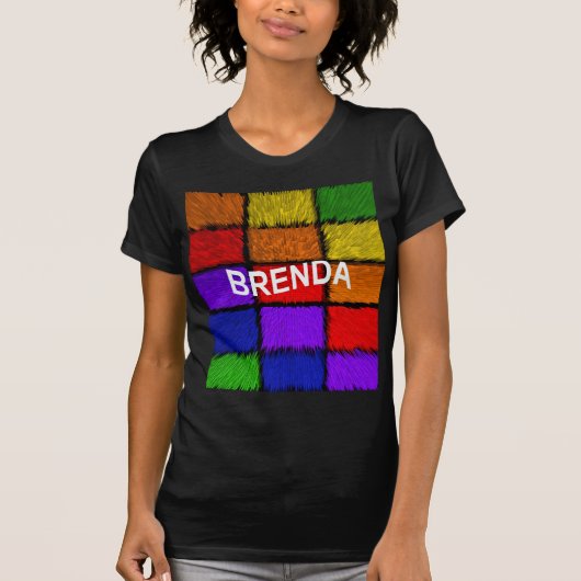 BRENDA (女性の名前) Tシャツ (正面)