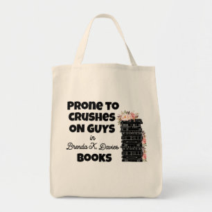 Brenda K Davies Booksで男をクラッシュしやすい トートバッグ