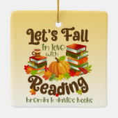 Brenda K Davies Books読との恋の秋 セラミックオーナメント (裏面)