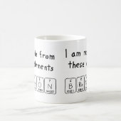Brendonの定期的なテーブル名mug コーヒーマグカップ (中央)