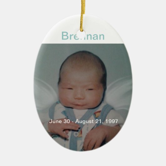 Brennan セラミックオーナメント (正面)