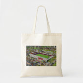 Brentford FC Griffin Park Stadium Aerial Art トートバッグ (正面)