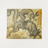 brerのウサギおよび孤 タペストリー (正面(横))