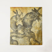 brerのウサギおよび孤 タペストリー (正面)