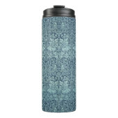 Brer Rabbit by William Morris Blue Textile Pattern タンブラー (正面)