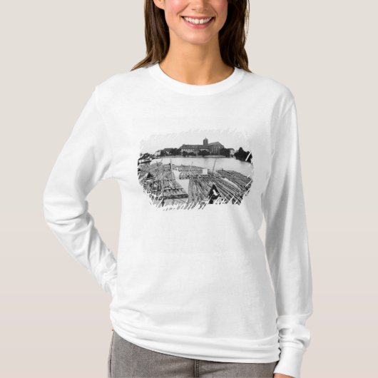 Breslauポーランド、c.1910のオーデル Tシャツ (正面)