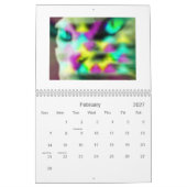 BretのdaCostaのバーコードの芸術 カレンダー (2月 2027)