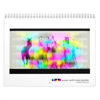 BretのdaCostaのバーコードの芸術 カレンダー