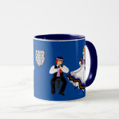 Bretagne, France マグカップ (正面右)