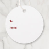 Breton Merry Christmas, Nedeleg laouen,カスタム フェイバータグ (裏面)