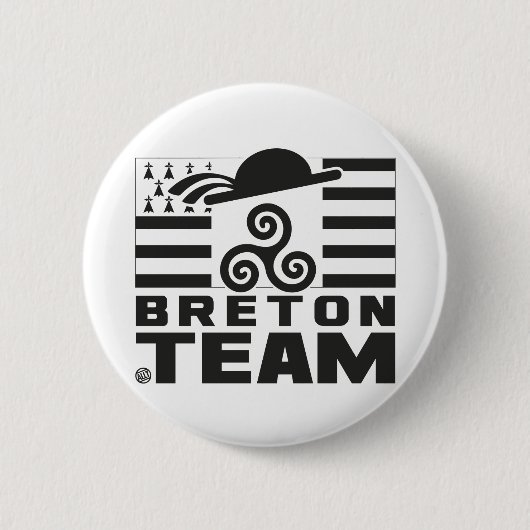 BRETON TEAM 3 缶バッジ (正面)