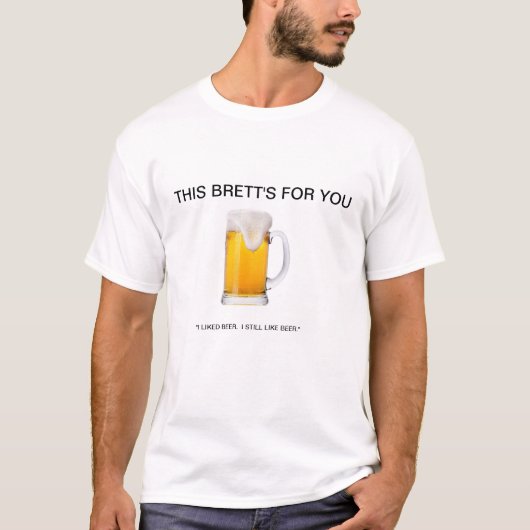 Brett Kavanaughビール引用文 Tシャツ (正面)