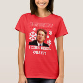 "Brett Kavanaugh"の醜いクリスマスのワイシャツ Tシャツ (正面)