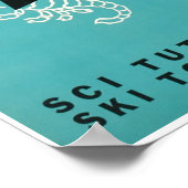 Breuil-Cervinia, Valle d'Aosta Italia，スキーポスター ポスター (角)