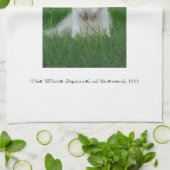 Brevardの白いリス キッチンタオル (折り畳み)