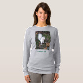Brevard White Squirrel - Long Sleeved T-Shirt Tシャツ (正面フル)