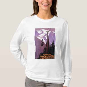 Brevent Mt.へのケーブル鉄道 Tシャツ