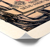 BREVETTO AUER白熱電対古イタリアン ポスター (角)