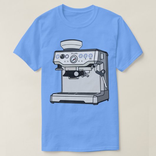 Breville Barista Express colored sticker  Tシャツ (デザイン正面)