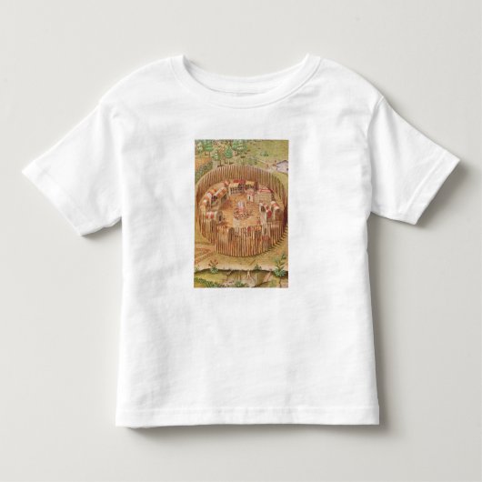 「Brevisからの強化されたインドの村、 トドラーTシャツ (正面)