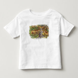 「Brevis Narratioからの雄鹿の狩り、 トドラーTシャツ