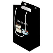 Brewそれを行うことができるコーヒおもしろいーティープンダークBG スモールペーパーバッグ (正面アングル)