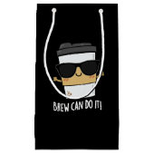 Brewはそれをコーヒ前向きープンダークBG スモールペーパーバッグ (正面)