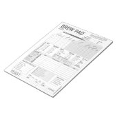 Brewパッド ノートパッド (アングル)