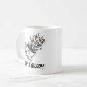 BREW AND BLOOM コーヒーマグカップ (正面左)