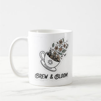 BREW AND BLOOM コーヒーマグカップ