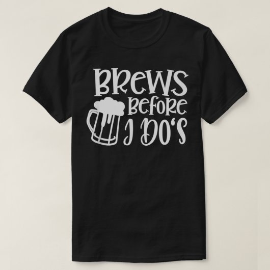 Brew Before IDo Brew The Crew Bachelorette Matchin Tシャツ (デザイン正面)