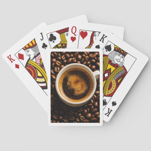 Brew & Bluff: Coffee Lover Playing Cards トランプ (裏面)