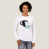 Brew Can Do It Coffee Motivation Self Care  トライブレンドＴシャツ (正面全体)