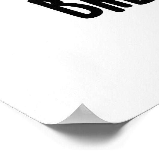 Brew Can Do It Funny Latte Coffee Pun ポスター (角)