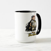 Brew Crew Beer Superhero Funny Tee マグカップ (正面右)