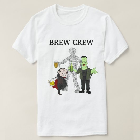 Brew Crew Tシャツ (デザイン正面)