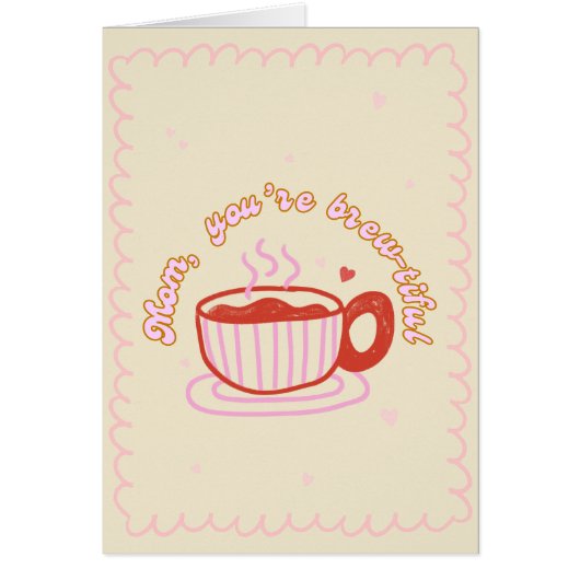 Brew-Healy Mother's day card (正面)