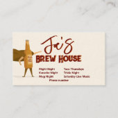 Brew House名刺 名刺 (正面)