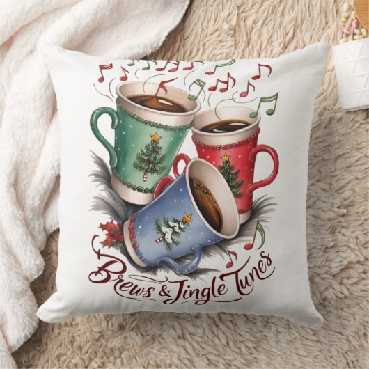 Brew&jingle tunes クッション (ブランケット)