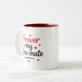 Brew-Mateカップル記念日/友情ギフトマグ ツートーンマグカップ (正面左)