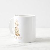 Brew. Read. Repeat. | コーヒーと本に囲まれた幸せな日常 コーヒーマグカップ (正面左)