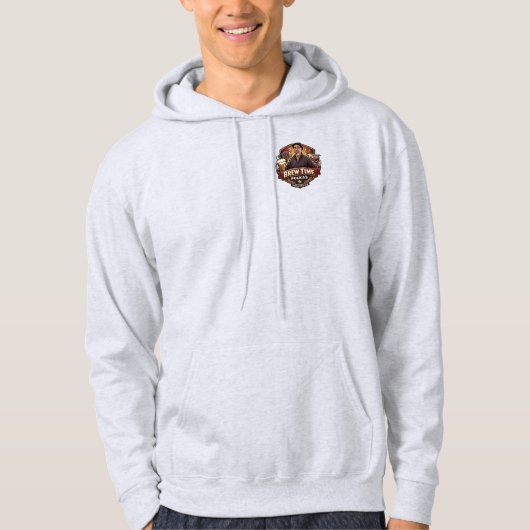 Brew Time Polkas Hoodie パーカ (正面)