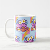 ☕ Brew Your Life - Coffee & Success in One Mu コーヒーマグカップ (左)