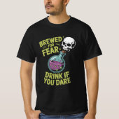 Brewed For Fear Potion Bottle T-Shirt Tシャツ (正面)