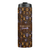 Brewed for [Name] — folk coffee (cocoa & slate) タンブラー (正面)