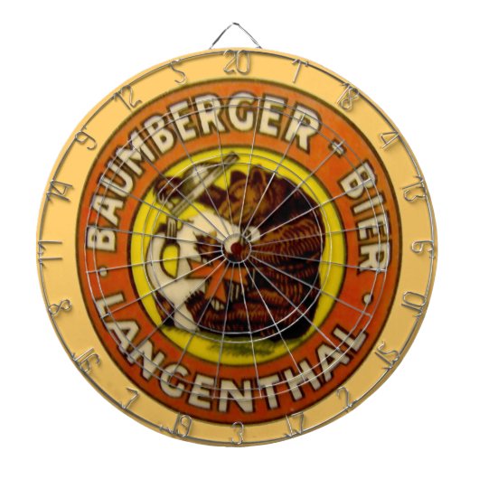 Brewerie Baumberger Langental，スイス ダーツボード (正面)