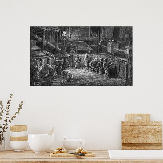 Brewers at Work ポスター (キッチン)