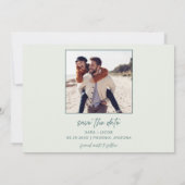 Brewery Free おもしろい Drinks Photo 結婚's セーブザデート (裏面)